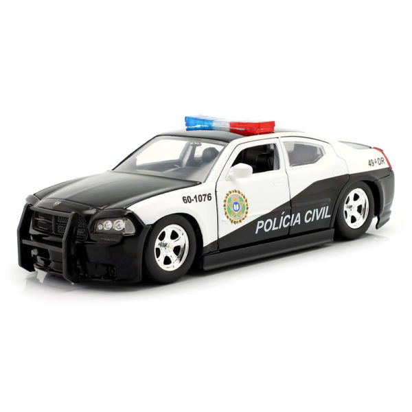 Dodge Charger Policia Civil 2006 Fast & Furious Модель 1:24