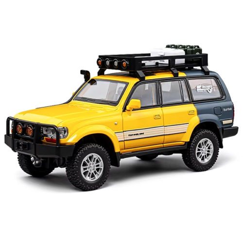 Toyota Land Cruiser 80 Модель 1:24 Желтый