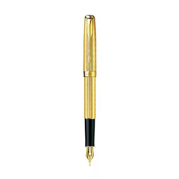 Ручка Parker Sonnet Chiselled Gold GT FP 85 412G