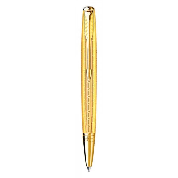 Ручка Parker Sonnet Mono Chiselled Gold GT BP 85 430G