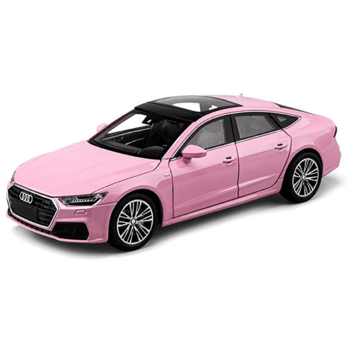 Audi A7 Модель автомобиля 1:24 Розовый