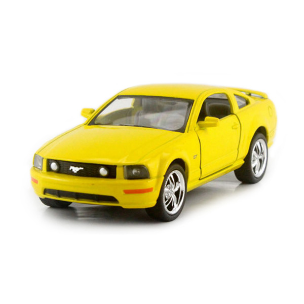 Yellow mustang cheap toy car