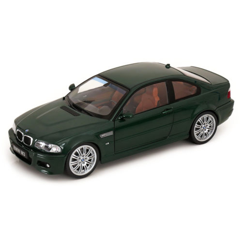 BMW M3 E46 Coupe 2000 Модель 1:18 Зеленый