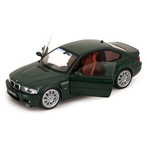 BMW M3 E46 Coupe 2000 Модель 1:18 Зеленый