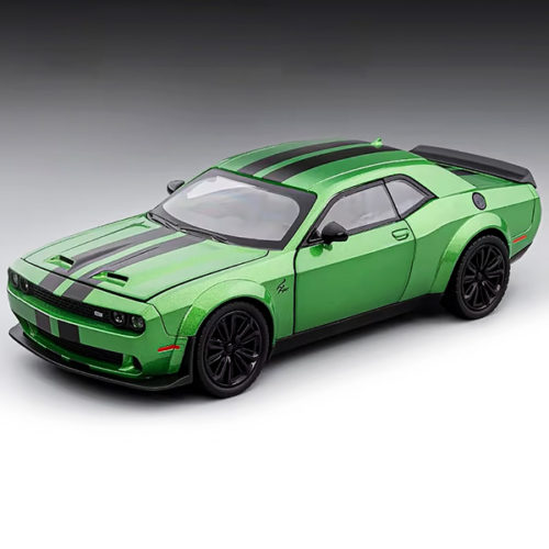 Dodge Challenger SRT Hellcat Модель 1:24 Зеленый