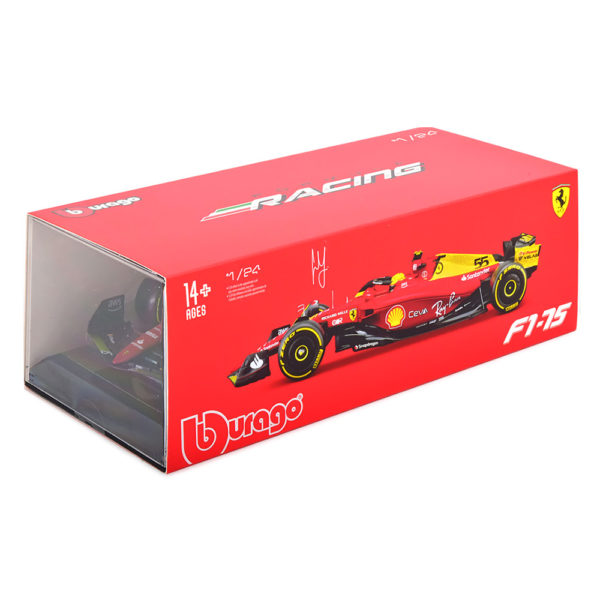 Ferrari F1-75 No.55 Italian GP Formula 1 2022 Модель 1:24
