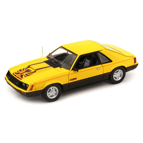 Ford Mustang Cobra Fastback 1979 Модель 1:18 Желтый