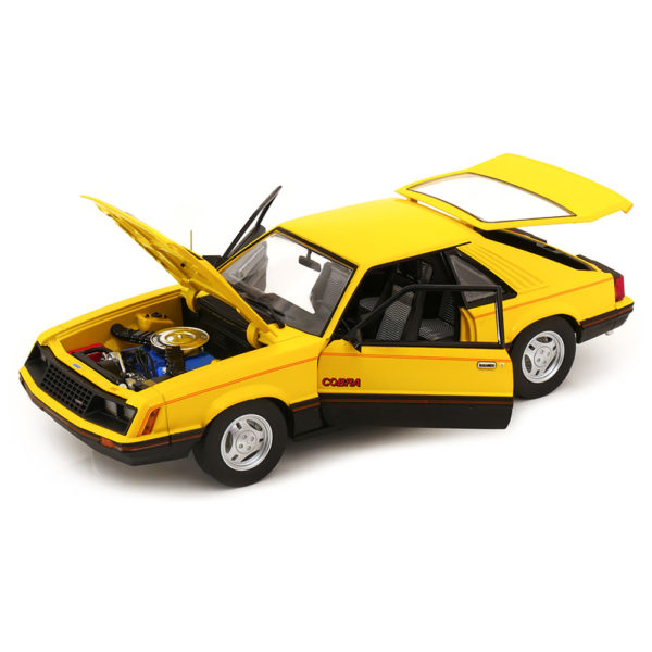 Ford Mustang Cobra Fastback 1979 Модель 1:18 Желтый