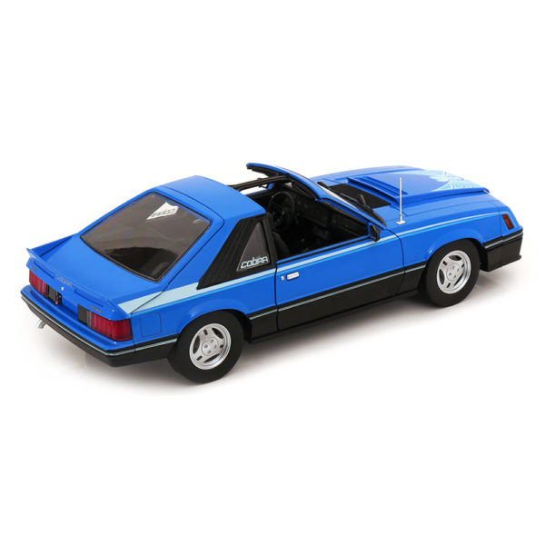 Ford Mustang Cobra Fastback 1981 Модель 1:18 Синий