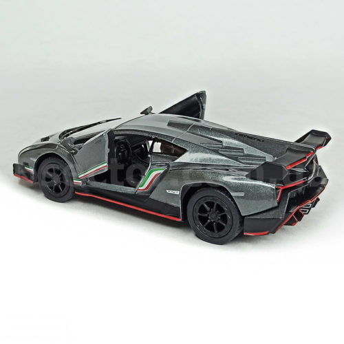 Lamborghini Veneno Модель 1:36 Серый