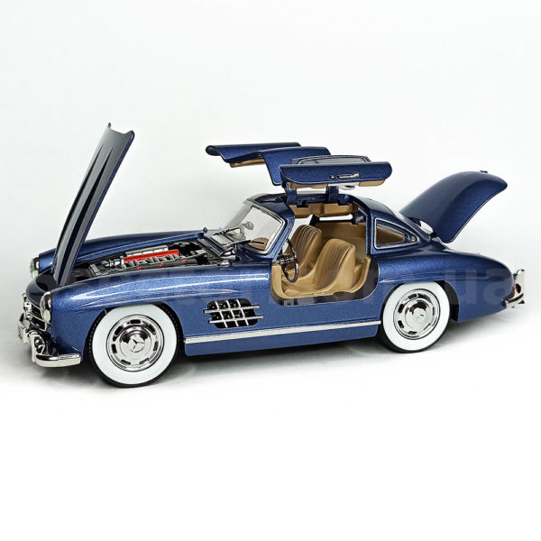 Mercedes-Benz 300SL (W198) Модель 1:24 Голубой