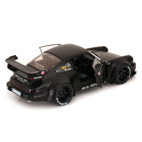 Porsche 911 RWB Darth Vader 2022 Модель 1:18 Черный