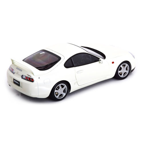 Toyota Supra & Подъемная платформа Модель 1:18 Белый