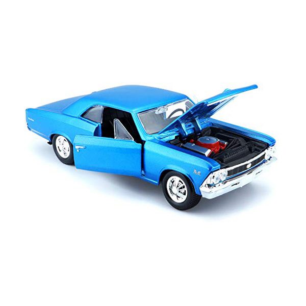 Chevrolet Chevelle SS 396 1966 Модель 1:24 Голубой