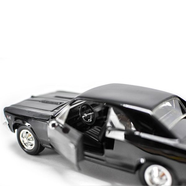 Chevrolet Chevelle SS 396 1966 Модель 1:24 Черный