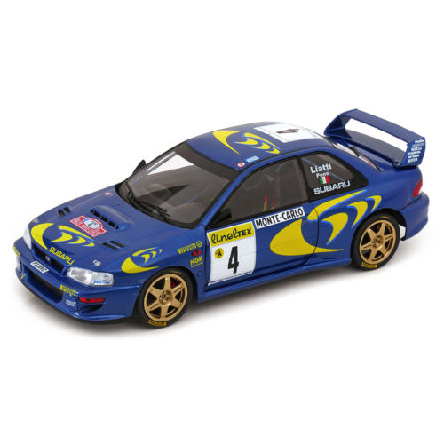 Subaru Impreza 22B No.4 Monte Carlo Rally 1997 Модель 1:18