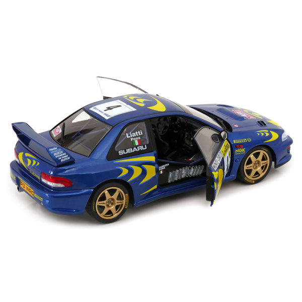 Subaru Impreza 22B No.4 Monte Carlo Rally 1997 Модель 1:18