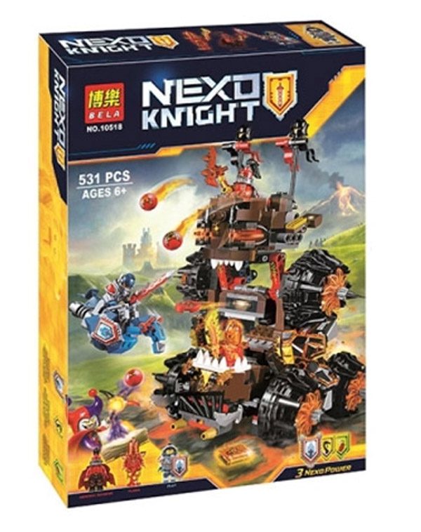 конструктор 10518,Конструктор Nexo Knights наступление Магмара