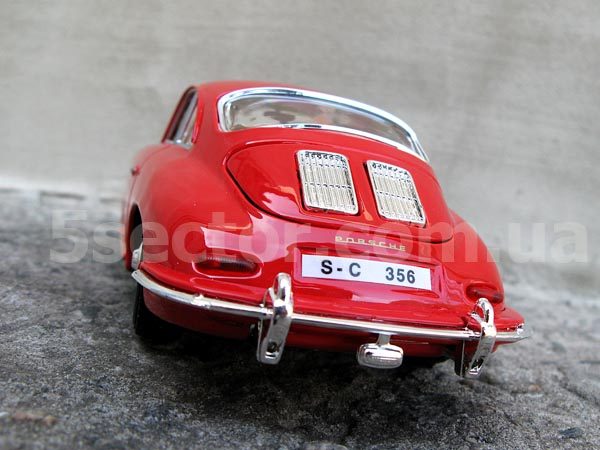 Porsche 356B 1961 Модель 1:24 Красный