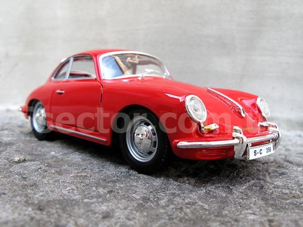 Porsche 356B 1961 Модель 1:24 Красный