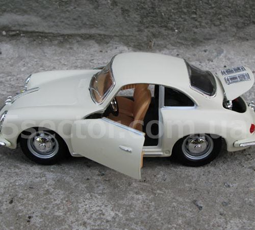 Porsche 356B (1961) Коллекционная модель автомобиля 1:24