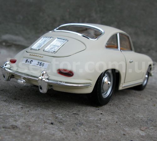 Porsche 356B (1961) Коллекционная модель автомобиля 1:24