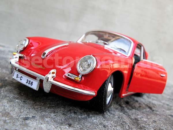 Porsche 356B 1961 Модель 1:24 Красный