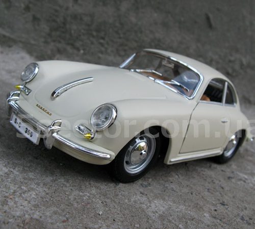 Porsche 356B (1961) Коллекционная модель автомобиля 1:24