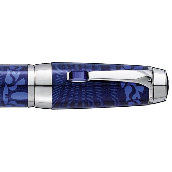 Ручка MontBlanc Boheme Paso Doble Bleu Fountain Pen 104917 M