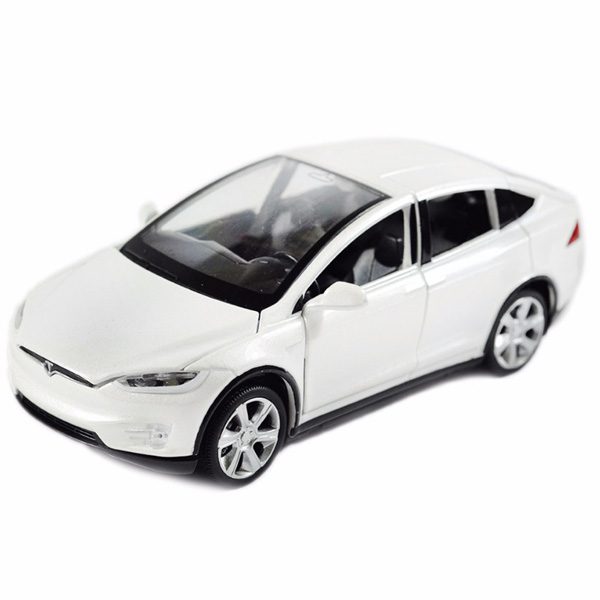 Tesla Model X. Коллекционная модель автомобиля. 1:32