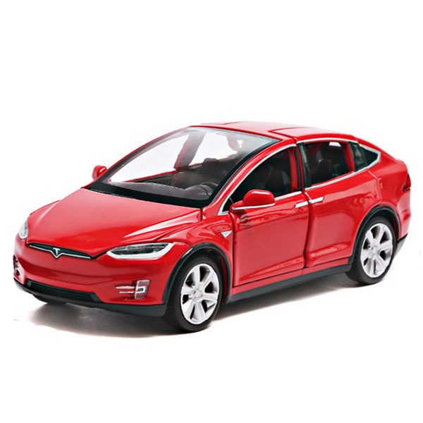 Tesla Model X. Коллекционная модель автомобиля. 1:32