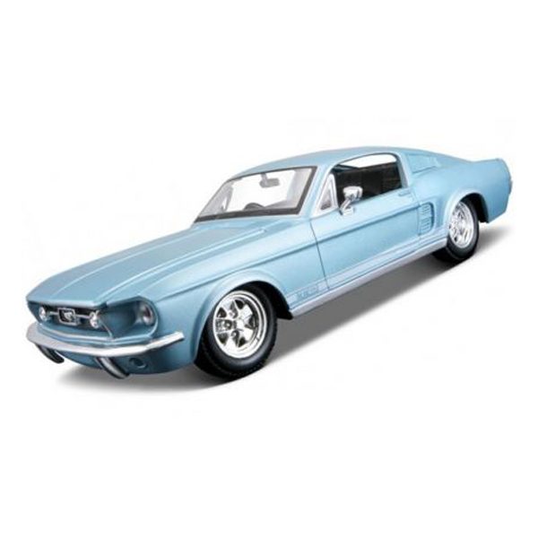 Ford Mustang GT 1967 Модель 1:24 Голубой