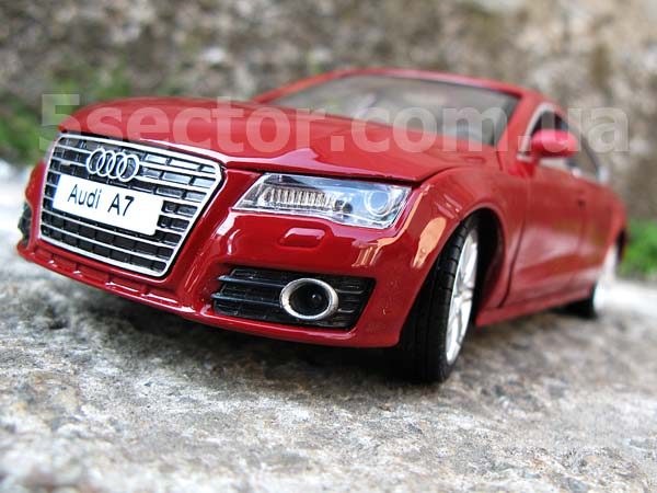 Audi A7 Коллекционная модель 1:24 Красный