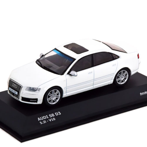 Audi S8 D3 2010 Масштабная модель 1:43 Белый