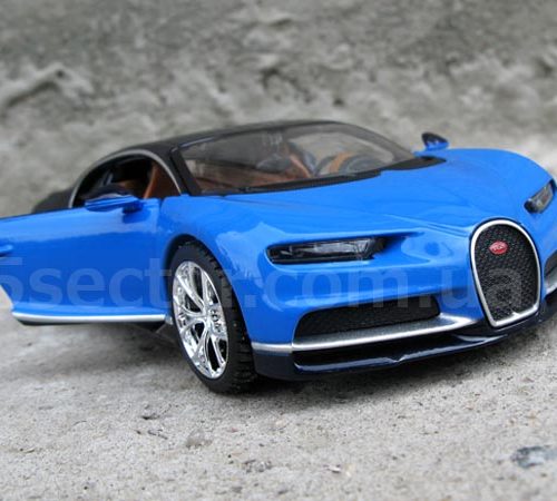 Bugatti Chiron 2016 Модель 1:24 Синий