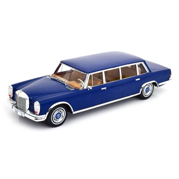 Mercedes-Benz 600 LWB (W100) Pullman Модель 1:18 Синий