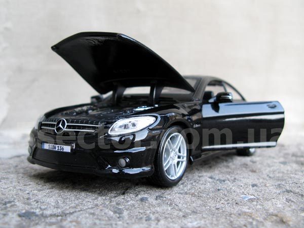 Mercedes-Benz CL63 AMG Модель 1:24 Черный