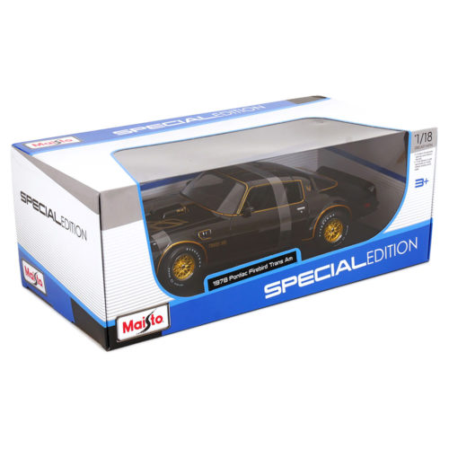 Pontiac Firebird Trans Am 1978 Модель 1:18 Черный