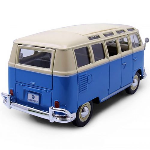 Volkswagen T1 SambaBUS Модель 1:24 Синий