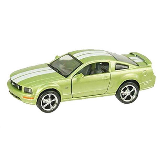 Ford Mustang GT 2006 тюнинг Модель 1:36 Зеленый