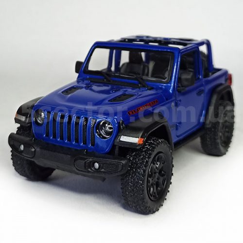 Jeep Wrangler Коллекционная модель автомобиля 1:36 Синий
