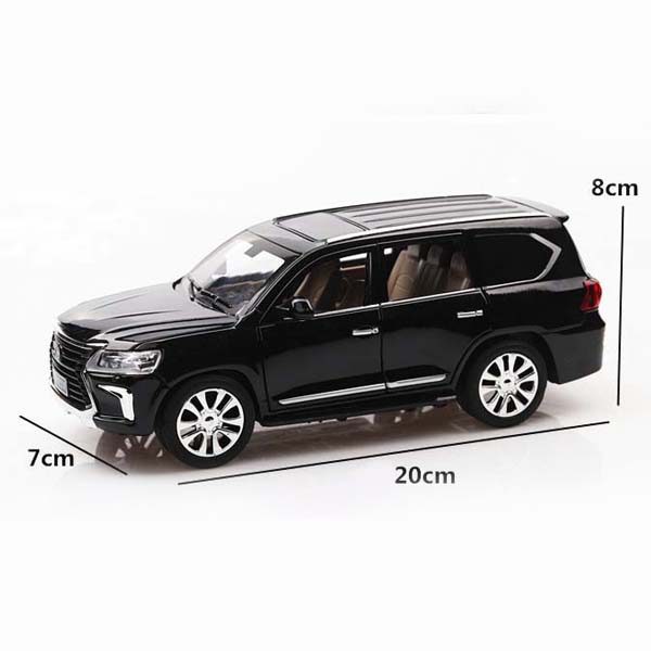 Lexus LX 570 Коллекционная модель 1:24 Черный