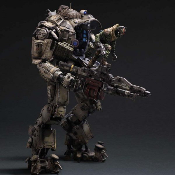 Фигурка Titanfall (Титан) Боевой робот (машина-меха) и пилот