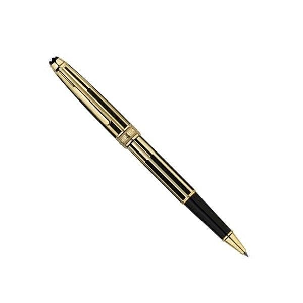 Ручка Montblanc Meisterstuck Solitaire Gold / Black Classique 35982