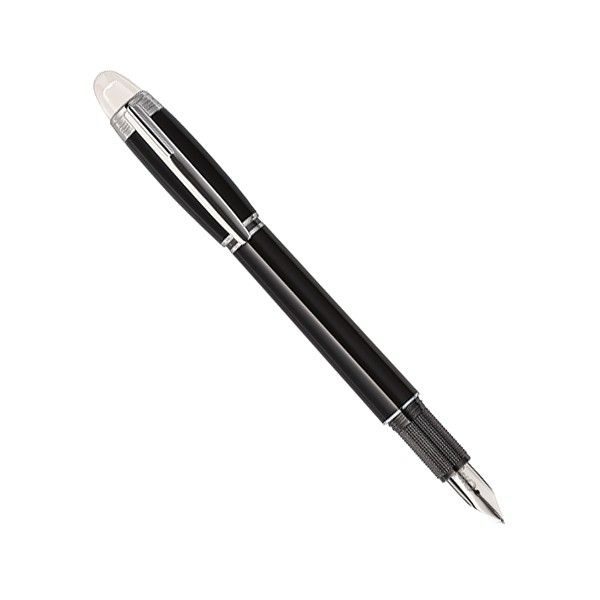 Ручка перьевая MontBlanc StarWalker Platinum-Plated Resin 8481 F