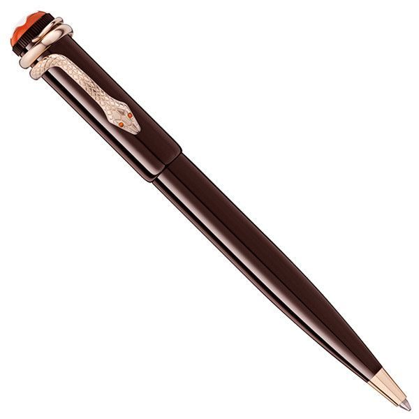 Шариковая ручка MontBlanc Heritage Rouge & Noir Tropic Brown 116553