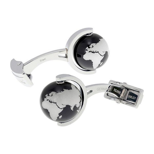 Запонки Montblanc Heritage Spirit Globe 112998