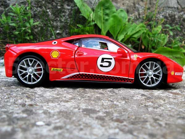 Ferrari 458 Challenge Коллекционная модель автомобиля 1:24