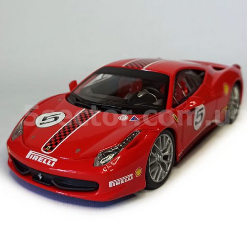 Ferrari 458 Challenge Коллекционная модель автомобиля 1:24