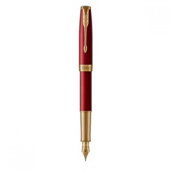 Перьевая ручка Parker SONNET 17 Red Lacquer GT FP F 86 211